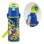 スケーター (skater) 水筒 470ml スプラトゥーン 3 子供用 ステンレス スポーツボトル SDC4-A