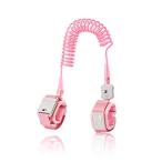 baby coupe.. шнур запястье Harness .. предотвращение шнур .. предотвращение Harness 1.5m магнит блокировка тип работник по уходу за детьми ..( розовый )