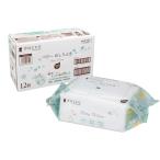 dacco(dako) baby влажные салфетки крышка есть 1200 листов (100 листов входит ×12 шт ) большая вместимость экономичный толстый сиденье вдоволь очищенная вода 99% 84611