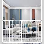 Seogva ベビーゲート ハイタイプ 高さ103cm 拡張フレーム付き 自動ロック 高さ100cm以上つっぱり式 穴開け不要 前後90度開閉