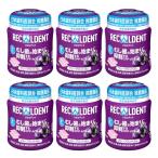 monteli-z licca rutento серый p мята жевательная резинка бутылка 135.2g×6 шт 