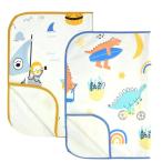  Homme tsu сиденье подгузники изменение сиденье 3 слой водонепроницаемый 2 листов младенец для Homme tsu изменение ощущение хороший ночное мочеиспускание простыня водонепроницаемый сиденье хлопок 100% стирка возможно перевозка sa