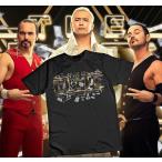 AEW プロレス Tシャツ（アメリカ直輸入品）「AEW THE ELITE オカダ・カズチカ＆EVPs Closers Tシャツ」 日本国内未発売 アメリカ直輸入プロレスTシャツ