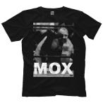 AEW Tシャツ「AEW ジョン・モクスリー JON MOXLEY MOX Undisputed Tシャツ」（ボディ色：ブラック）AEW直輸入プロレスTシャツ（お取り寄せ）