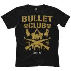 新日本プロレス X AEW プロレスTシャツ「AEW x NJPW Bullet Club Gold Tシャツ」AEW 直輸入 アメリカ プロレス プリントTEE