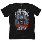 ストーンコールド・スティーブ・オースチン Tシャツ「STEVE AUSTIN King Of Attitude BMF Tシャツ」 米直輸入プロレスTシャツ