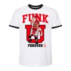 ショッピングforever “テキサスブロンコ” テリー・ファンク Tシャツ「TERRY FUNK Funk You Forever ソフトスタイル リンガーTシャツ」アメリカ直輸入プロレスTシャツ