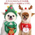 犬クリスマスウェアトナカイスタイキ...