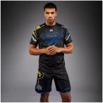 ショッピング三島 VENUM ヴェナム x TEKKEN 8 ドライテックTシャツ - キング - ブラック/イエロー ベナム VENUM-06202-111 鉄拳8 三島一八 格闘技 キック ボクシング 総合