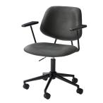 東谷　デスクチェア　PC-80BK　W61.5×D61×H82~91×SH44~53　10kg　組立