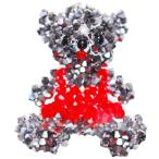 Yahoo! Yahoo!ショッピング(ヤフー ショッピング)クリスタルベア スカートタイプ M ブラック ブリリアンス Brilliance アクセサリーチャーム Crystal Bear