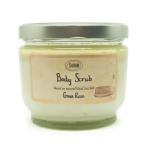 並行輸入品 サボン ボディスクラブ グリーンローズ 600g SABON ボディケア スクラブ