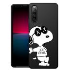 Xperia 10 IV ケース スヌーピー スマホケース カバー (Xperia 10 IV)