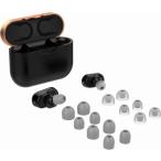 ソニー用 WF-1000XM4 / WF-1000XM3 イヤーピース イヤホンキャップ シリコン イヤホン 交換用 アクセサリー  (グレー)