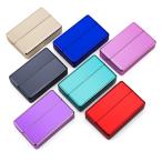 CaseGuider アイコスタバコケース テリアヒートスティックケース メッキ for iqos カートリッジケース金属感 艶あり (ブルー)