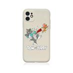 トムとジェリー iphone 11 用 ケース スマホケース Tom and Jerry 指紋防止 レンズ保護 Qiワイヤレス充電対応