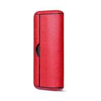 BOOFLYII アイコスイルマプライム対応 ケース iqos iluma prime用のケース TPU+PU製 おしゃれ カバー (レッド)