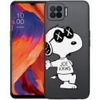 OPPO a73 ケース スヌーピー おっぽa73 スマホケース oppo a73 キャラクターカバー 耐衝撃 クリア tpu (oppo a73)