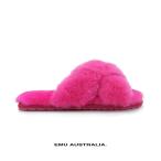 ムートン サンダル スリッパ ルームシューズ EMU エミュー レディース バービー コラボ 限定モデル ムートン シープスキン ファー W12900 Mayberry 新着商品