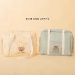 TOM and JERRY トムとジェリー キルティングマザーズバッグ W-TJ1401 公式 大容量 軽量 ママバッグ おむつ収納 ポケット付き ベージュ 出産祝い 新着商品