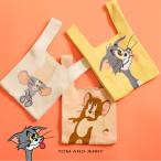  Tom . Jerry большая сумка женский TOM and JERRY W-TJ1611 Cheer полный вязаный maru she сумка Tom Jerry жесткий .- натуральный стиль симпатичный подарок 