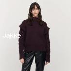 ニット レディース ジャッキー JAKKE BILLY レイヤード ショルダー ゆったり オーバーサイズ シルエット SWEATER ボリューム サステナブル 雑誌掲載 正規店