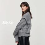 ニット レディース ジャッキー JAKKE BILLY レイヤード ショルダー ゆったり オーバーサイズ シルエット SWEATER ボリューム サステナブル 雑誌掲載 正規店