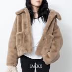 ジャケット コート レディース ジャッキー JAKKE ファー カーリーファー TRACI ゆったり シルエット ボリューム サステナブル フェイクファー 雑誌掲載 新着商品