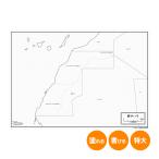  запад Sahara. карта постер мочь написать конутрная карта 2 листов ввод 