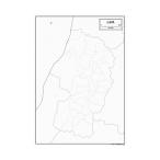  Yamagata префектура. карта постер мочь написать конутрная карта 2 листов ввод 