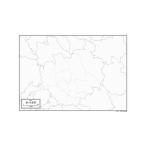  Saitama город. карта постер мочь написать конутрная карта 2 листов ввод 