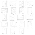  префектура Kanagawa город Yokohama +18 район. бумага. конутрная карта комплект 