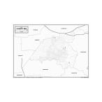  Nagoya город тысяч вид район. конутрная карта очень большой постер A1 размер A2 размер город район блок . конутрная карта специализированный магазин цвет покрытие вписывание 