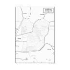  Nagoya город Minami-ku. конутрная карта очень большой постер A1 размер A2 размер город район блок . конутрная карта специализированный магазин цвет покрытие вписывание 