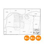  Osaka город Chuo-ku. конутрная карта очень большой постер A1 размер A2 размер город район блок . конутрная карта специализированный магазин цвет покрытие вписывание 