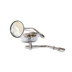 ショッピングチョッパー 汎用 バックミラー 丸型 ラウンド 74スプリンガー ハーレー アメリカン チョッパー SR400 CB クローム