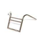 ショッピングチョッパー 22.2mm 7/8 ハンドル エイプ ハンドルバー チョッパー フリスコ カブ ナロー しぼり B級チョッパー メッキ