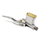 ショッピングチョッパー 汎用 1インチ ブレーキレバー ビンテージ チョッパー ナックル パンヘッド ショベル マスター ハーレー ポリッシュブラス