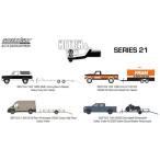 予約32210 GreenLight 1/64  Hitch & Tow Series 21 4台SET