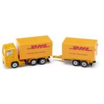 新品SK1694 ジク SIKU DHLトラック トレーラー付き