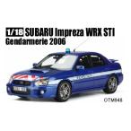 新品 OTM948 OTTO 1/18 スバル インプレッサ WRX STI ジャンダルムリ 2006 ブルー 世界限定 2,500個