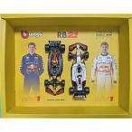 予約 BUR38099 ブラーゴ 1/43  オラクル レッドブル レーシング RB21 2025 F1 #1 M.フェルスタッペン 2台セット (ブルー：ホワイト)
