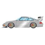 新品 VM131C メイクアップ/ヴィジョン 1/43 ポルシェ Porsche 911 (993) GT2 EVO 1998 シルバー 限定50台、国内販売25台