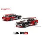 KHMG033 TSM MINI-GT 1/64 日産 ダットサン KAIDO 510 ワゴン ADVAN