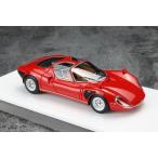 新品 MC005 DMH 1/43 アルファロメオ ティーポ ストラダーレ CLA Alfa Romeo Tipo 33 Stradale レッド　2灯式　80台限定