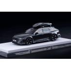 予約 RE64001-F Refine Emotion 1/64 アウディ Audi RS6 Avant Rs Carbon Gray 399台限定