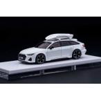 予約 RE64001-H Refine Emotion 1/64 アウディ Audi RS6 Avant Rs peal white 399台限定