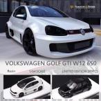 新品  TP Timothy&amp;Pierre 1/64 フォルクスワーゲン ゴルフ VW Golf GTI W12 650 black color black wheel 399個限定