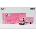 新品  Micro Turbo PEAKO ピーコ 1/64  ウイング カスタム トラック Custom Truck Ken Block Hoonipigasus #43 pink ABS アクセサリー付き