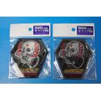 ショッピングスカル ワッペン JASDF 航空自衛隊 アグレッサー 飛行教導隊 フォトグラファー ハイビジ＆ロービジ 2枚セット スカル ドクロ ベルクロあり/中古